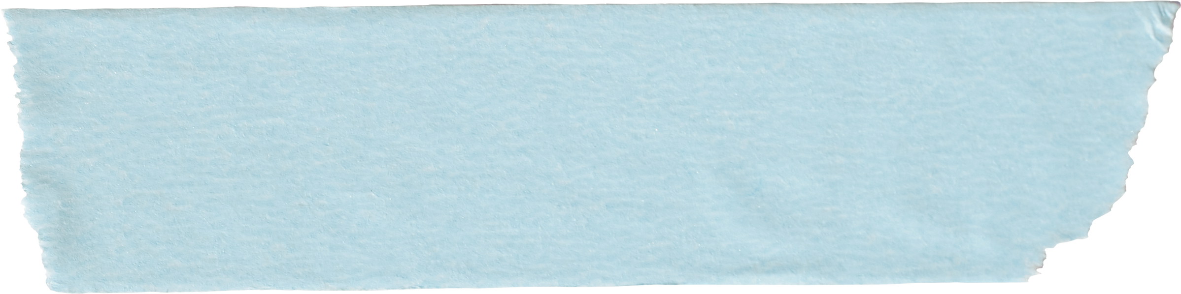 Blue tape
